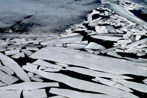 Kennebec Ice Floes