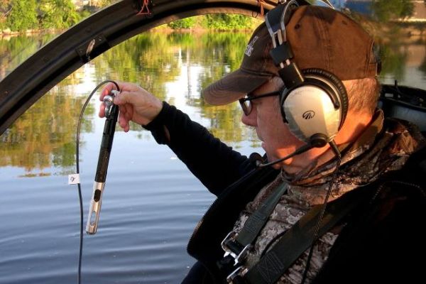 With all data recorded we retrieve the probe, make sure everything is secure and helicopter controls are free.