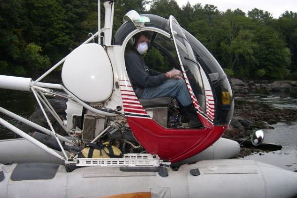 We even landed on it, finding only contemporary debris and a live mouse!