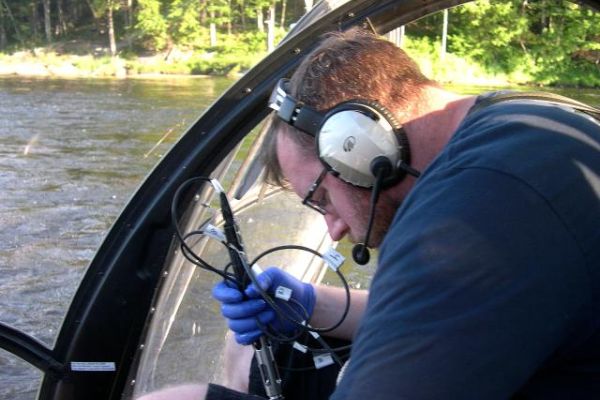 First step is to get the DO probe overboard to stabilize.